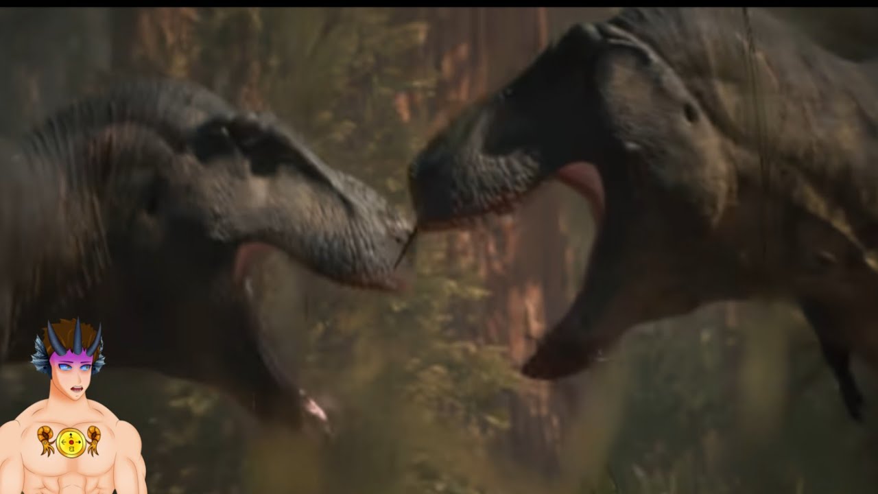 The most realistic T-Rex fight I've ever seen 
