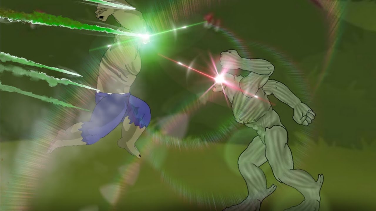 Hulk vs Abomination remake ll Drawing Cartoons 2