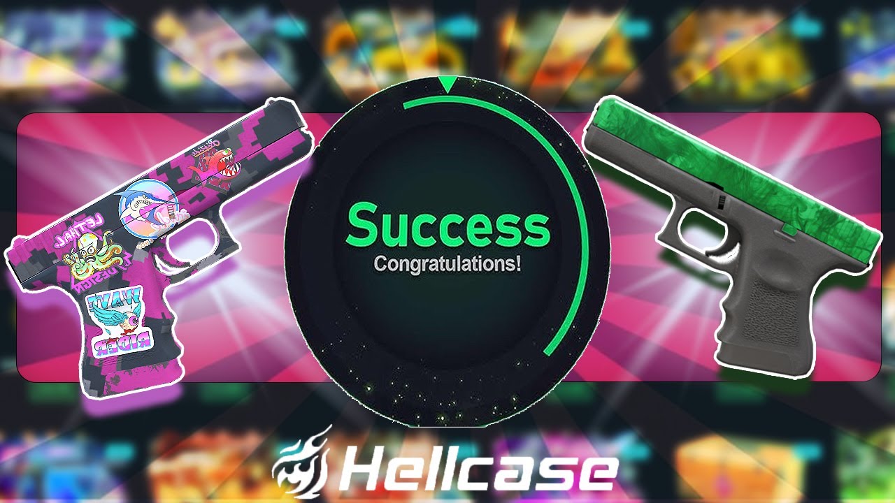 Crazy Hellcase Upgrade Streak!!!