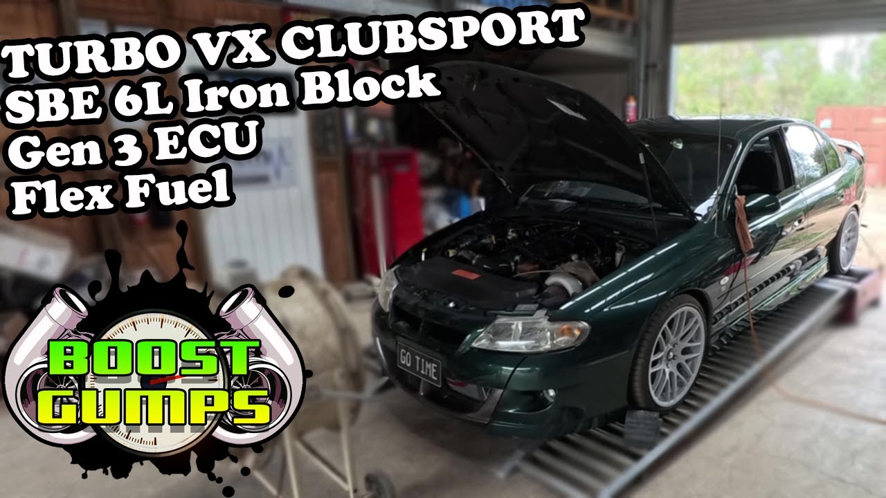 VX Clubby Factory ECU FLEX FUEL! || Turbo Iron Block