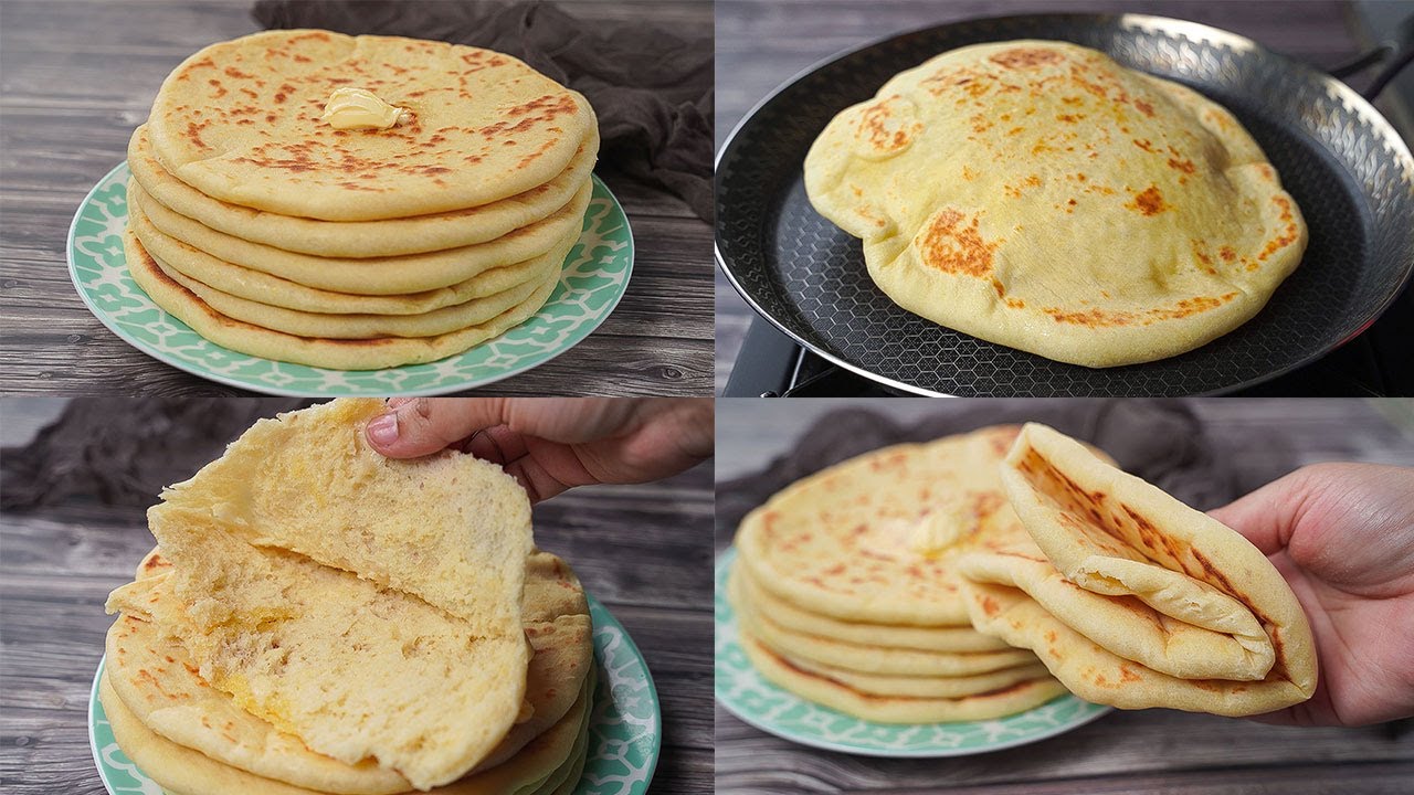 Easy Butter Naan Recipe | Soft Fluffy Butter Naan Recipe | Yummy