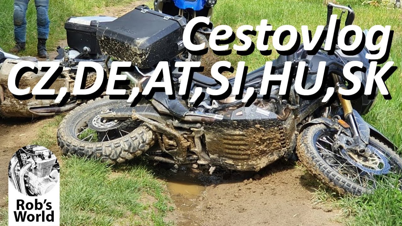 Rakousko, Slovinsko, Maďarsko, Slovensko na motorce 🏍 🏞 - cestovlog