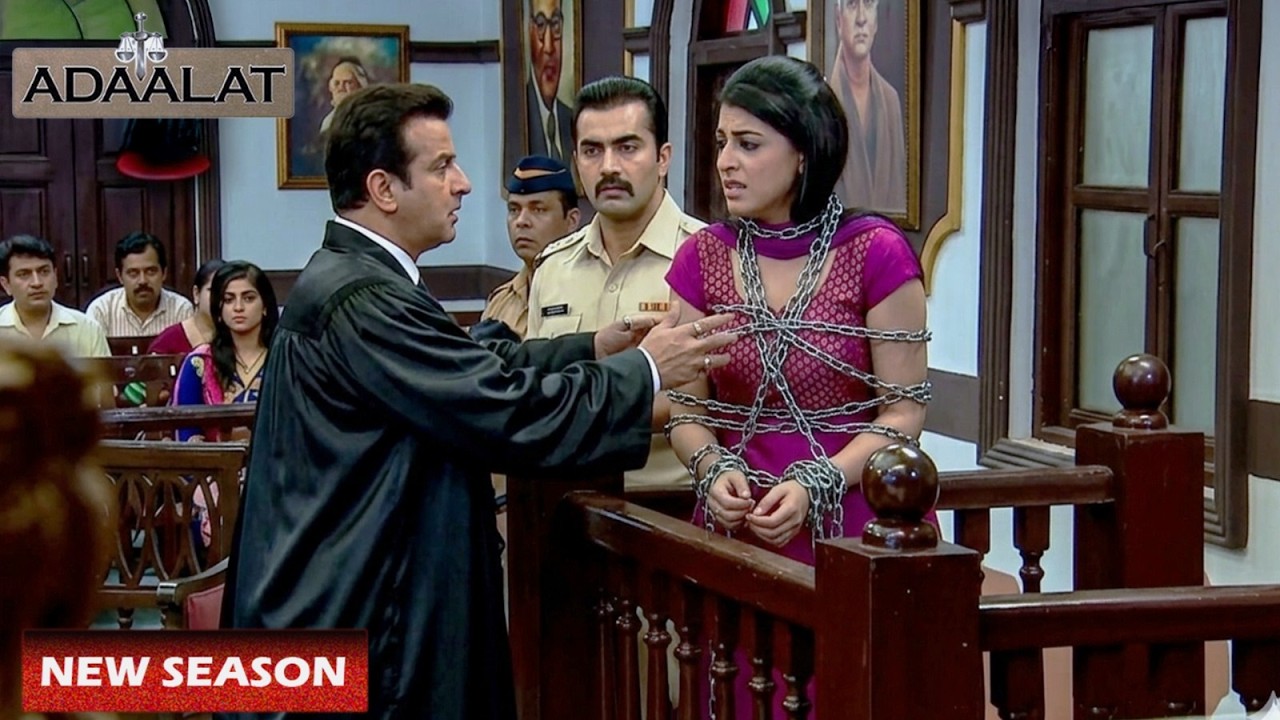भरी अदालत में KD Pathak एक लड़की को जंजीर से बाँधकर क्यों खींच रहा है? | Adalat Latest Episodes