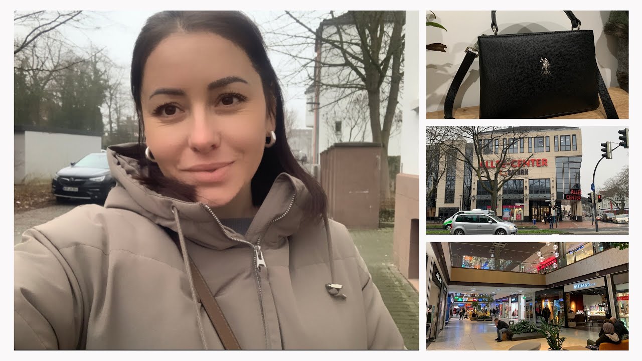 ВЛОГ🇩🇪 Shopping в Alle Center! - еду в Hamm - приятные покупки - туманный день - Жизнь в Германии