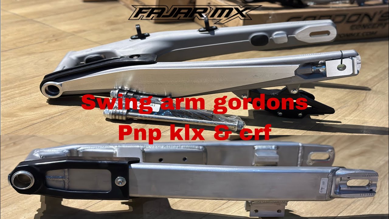 Unboxing Swing arm gordon model ktm pnp klx & crf 150 serta kelebihan dan kekurangannya
