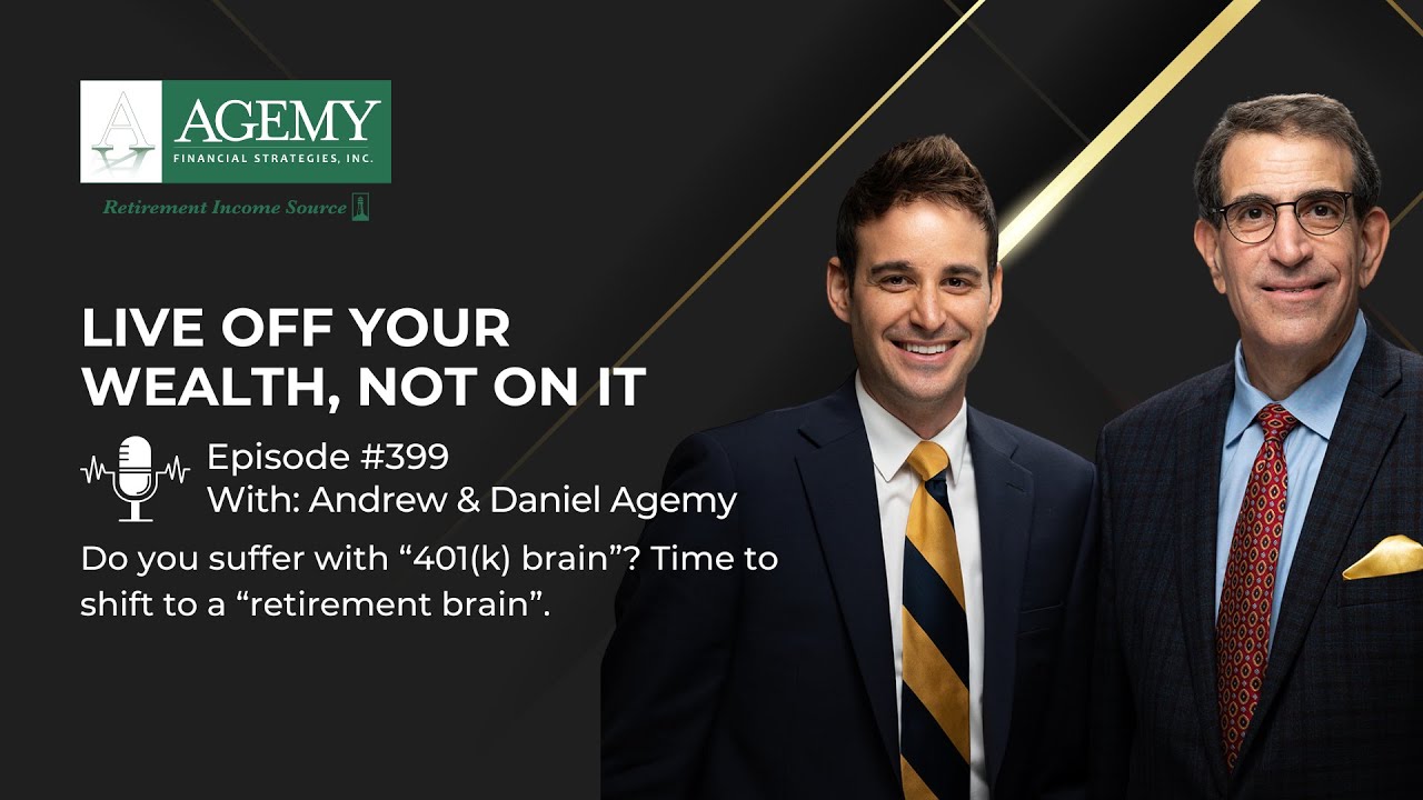 Live Off Your Wealth, Not On It (401(k) Brain vs. Retirement Brain)
