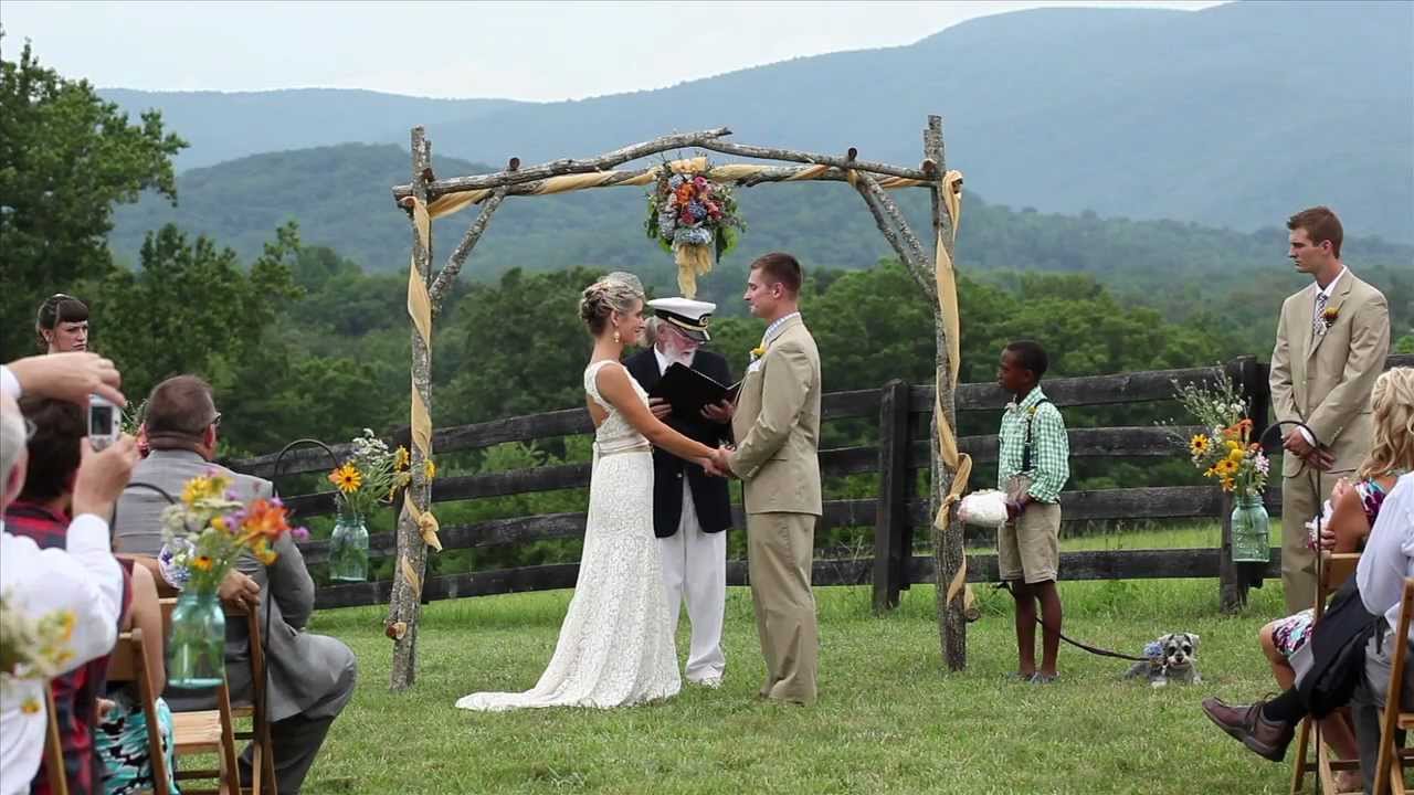 Country Wedding Video in Charlottesville VA by Exist N Motion Films