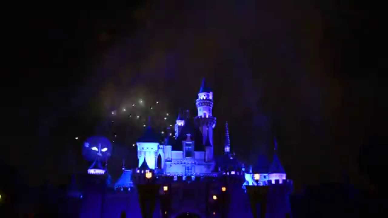 2014 - Disneyland's Halloween Screams Fireworks - HD