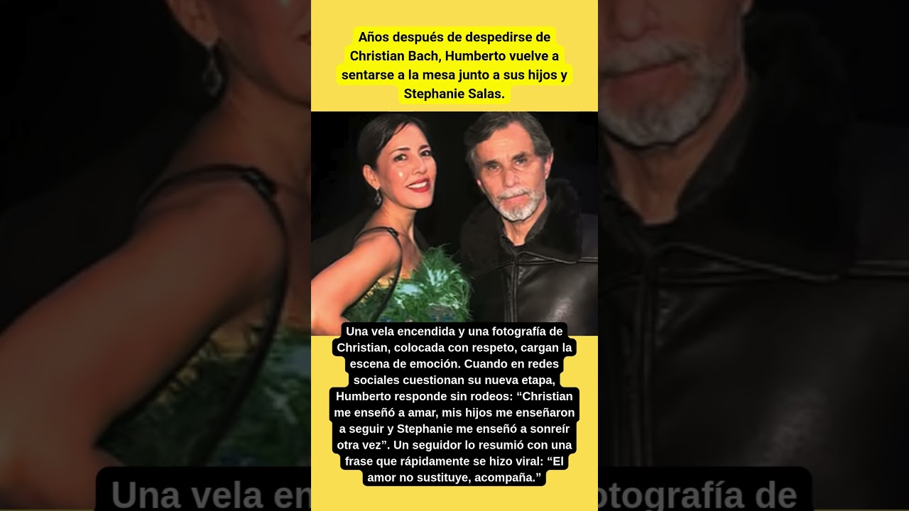 La cena que desató la polémica: el emotivo gesto de Humberto tras la muerte de Christian Bach