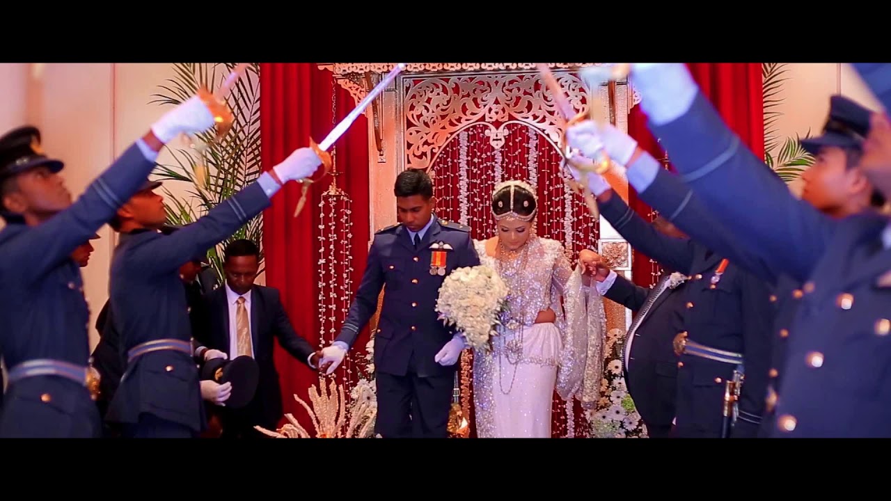 Air Force wedding Ravindra ❤ Vishmi