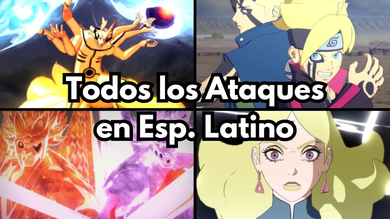 TODOS los JUTSUS DEFINITIVOS en ESPAÑOL LATINO de Naruto x Boruto Ultimate Ninja Storm Connections