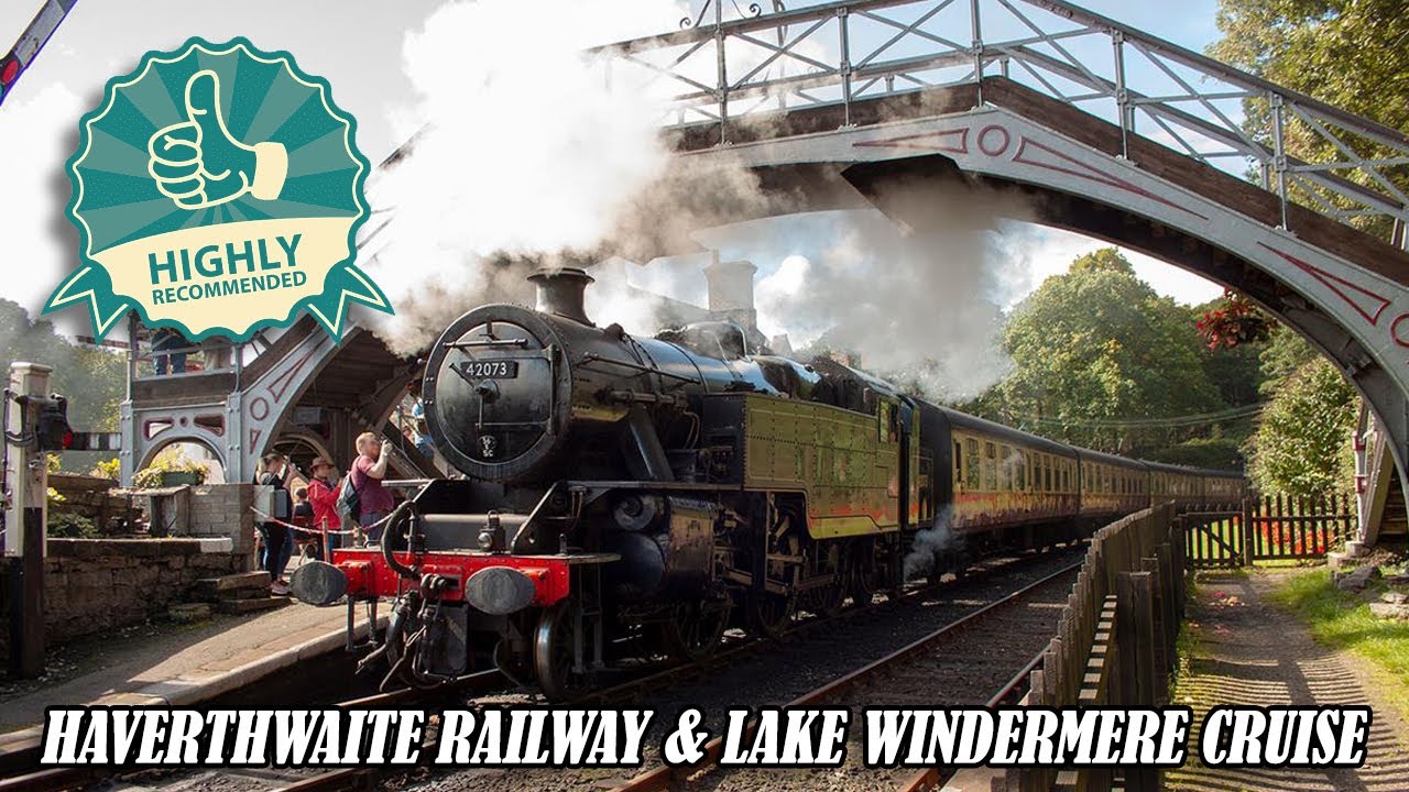 Haverthwaite Railway & Breath-taking Lake Windermere Cruise Adventure!