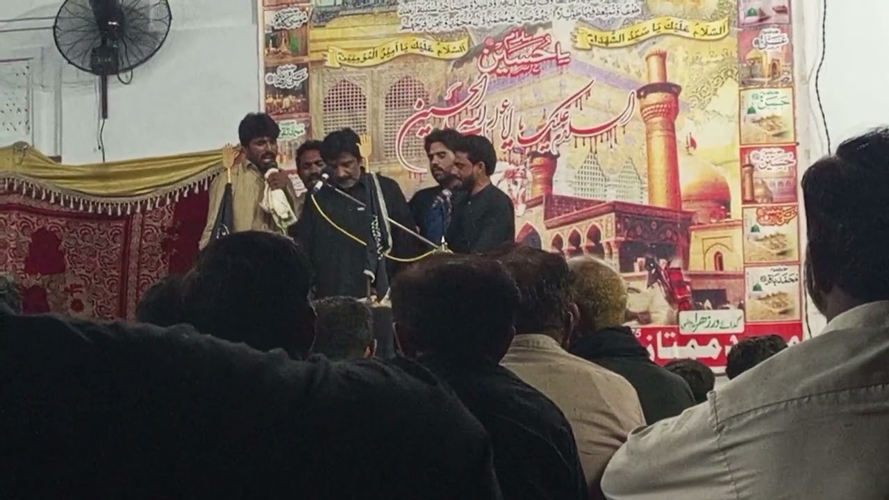 Zakir Saif Ali Khokhar Ashra Muharam 2022 in Jalal Pur Syedan