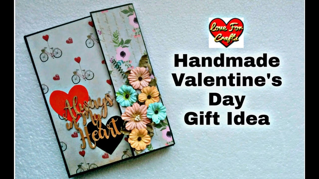 Handmade Valentine's Day Gift Idea | Valentine's Day Card Making