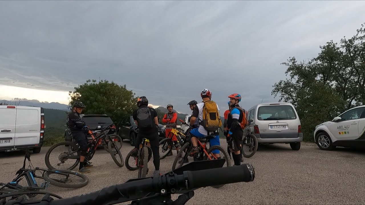 Sortie vtt enduro à Castelnou (66) le 03-10-2021