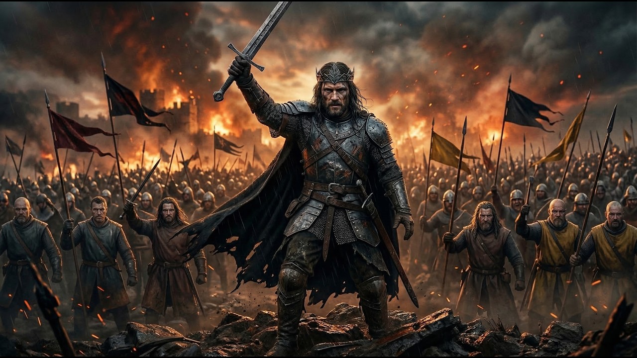 Ashen Crow – The Heir of the Broken Crown| Epic Cinematic Fantasy Rock