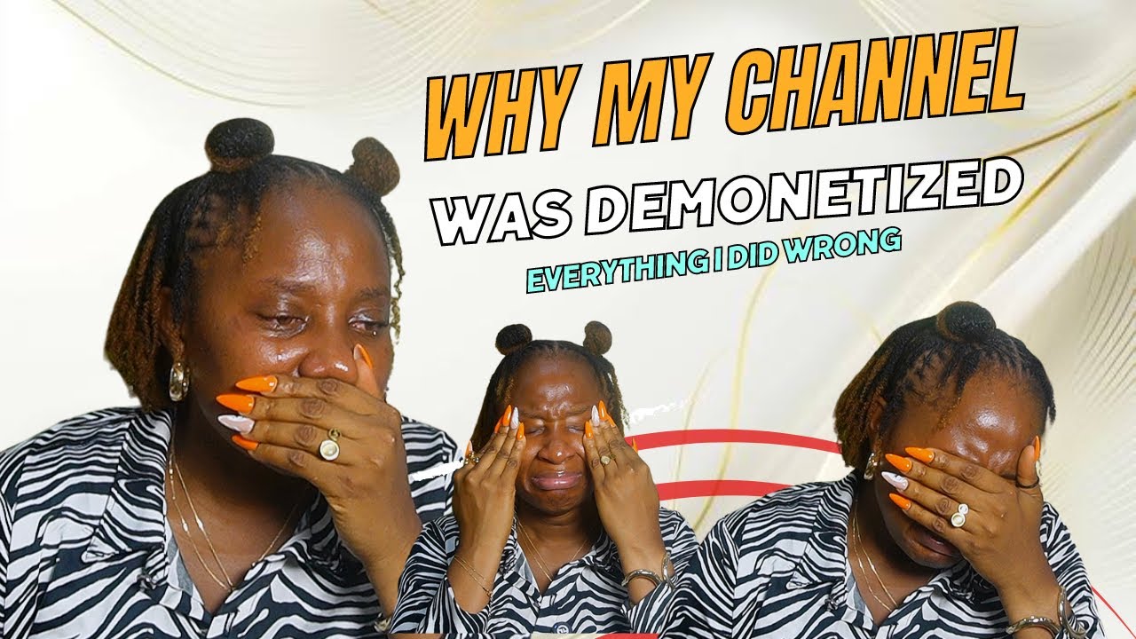 MY CHANNEL WAS DEMONETIZED BECAUSE…EVERYTHING I DID WRONG AND WHY🥹| THE MOST HEARTBREAKING STORY