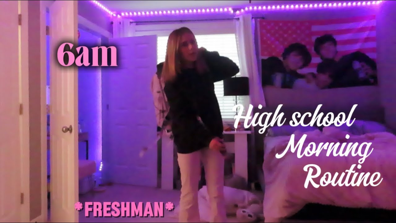 6am Highschool morning routine! *freshman*