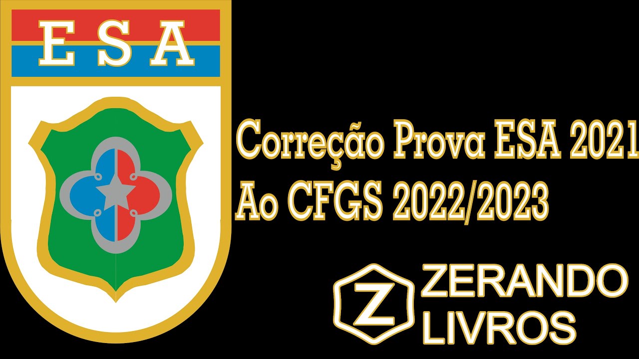 Resolução da Prova da ESA 2021 - Questão 4
