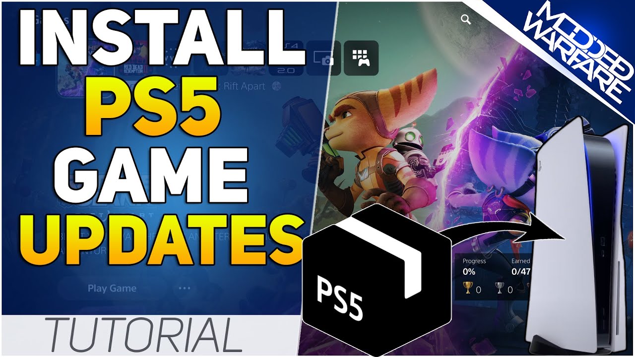 Как обновить игры для PS5 до версии 4.51 или ниже