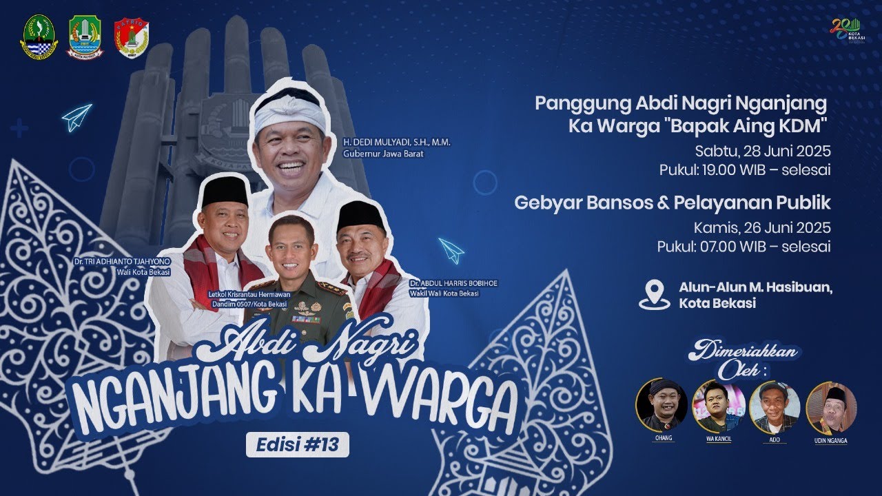LIVE : Panggung Abdi Nagri Nganjang Ka Warga 