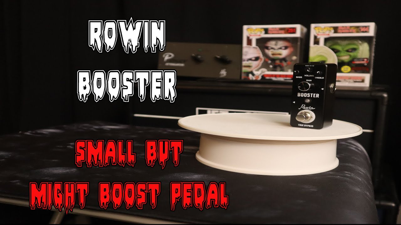 Rowin Booster Pedal Small but Mighty Boost Pedal