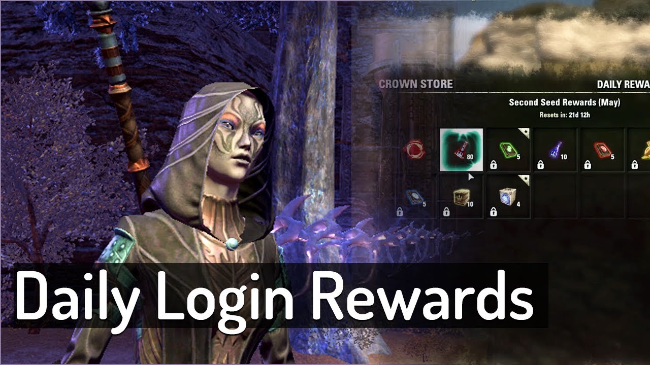 DAILY LOGIN REWARD SYSTEM - Elder Scrolls Online: SUMMERSET (PTS)