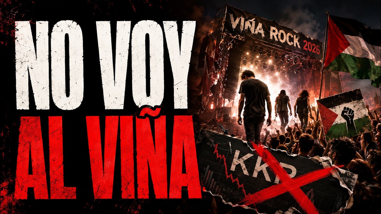 Vi&ntilde;a Rock 2026: boicot de artistas y cancelaciones por KKR en Palestina