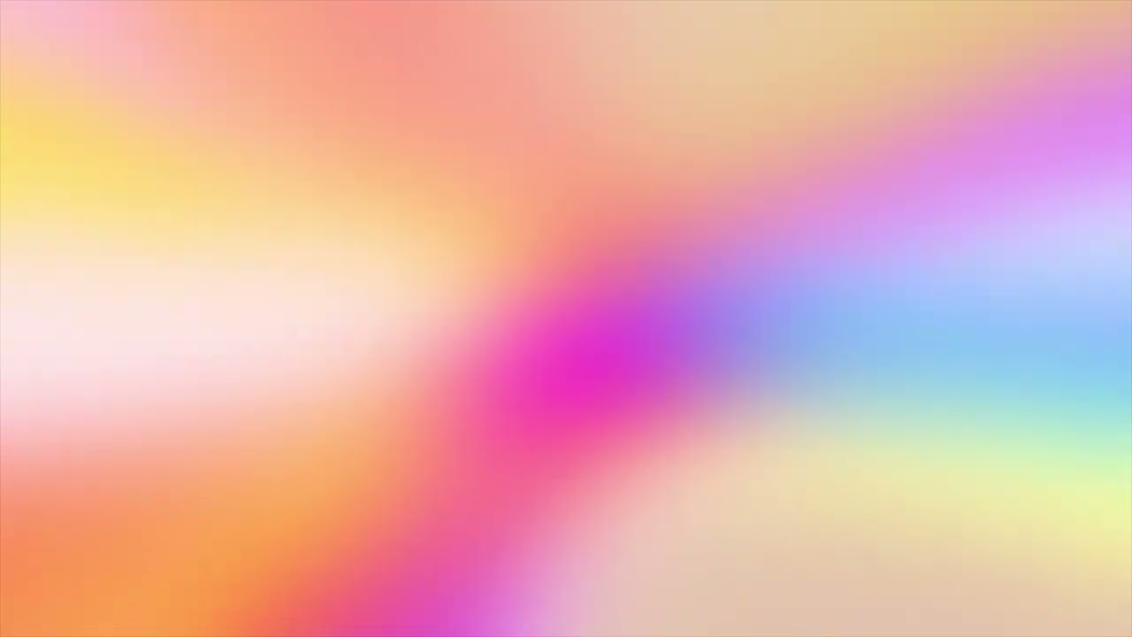 1HOUR 4KUHD Colorful Liquid Gradient Wallpaper and Background | 4Color LED Mood Light Screensaver