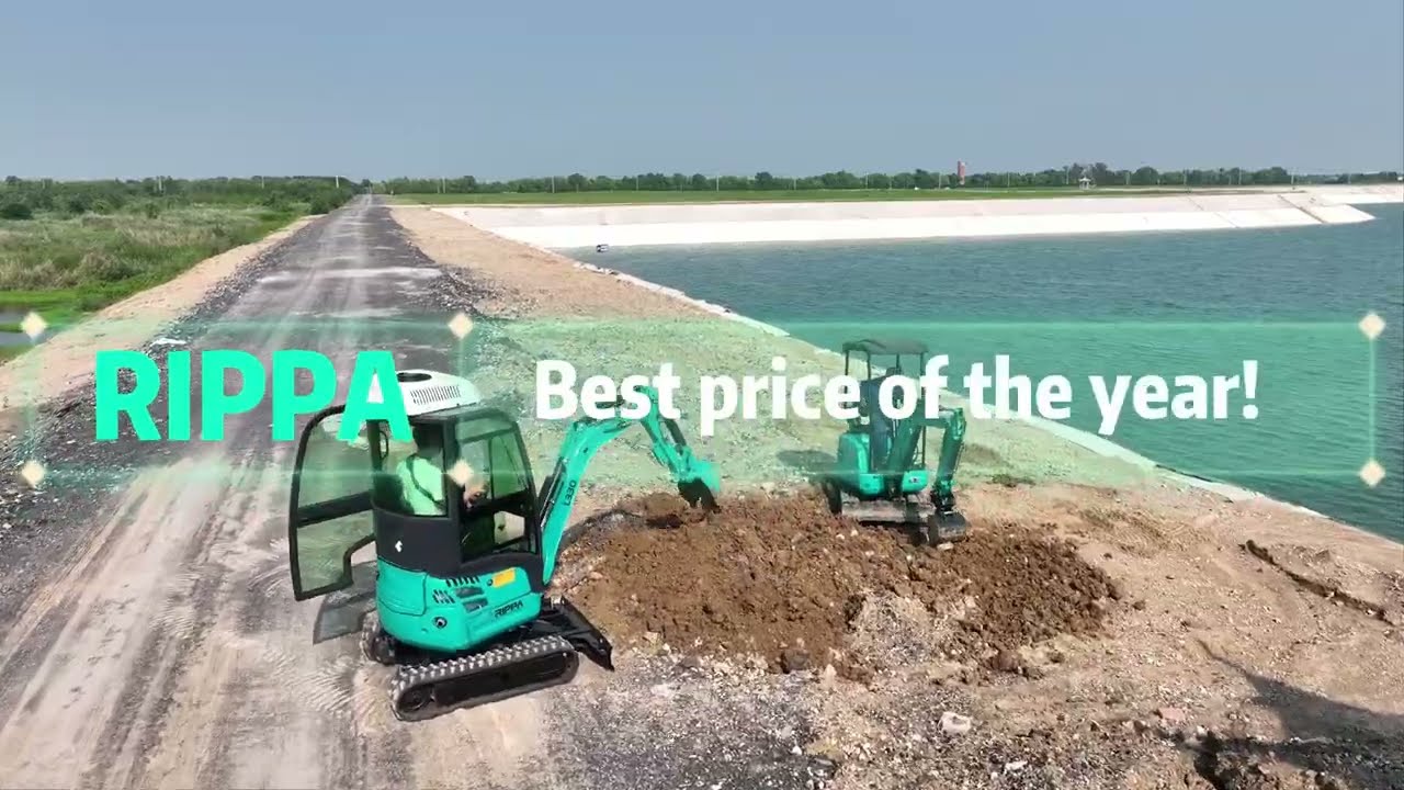 Chinese mini excavator L330 crawler bagger 2 ton digger