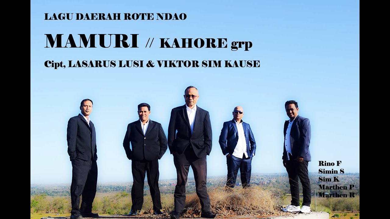 MAMURI by KAHORE grp// cipt, Lasarus Lusi & Sim Kause