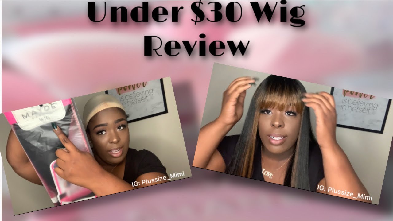 Wigs Under $30 Review | Outre Everywear Every5 | Mayde