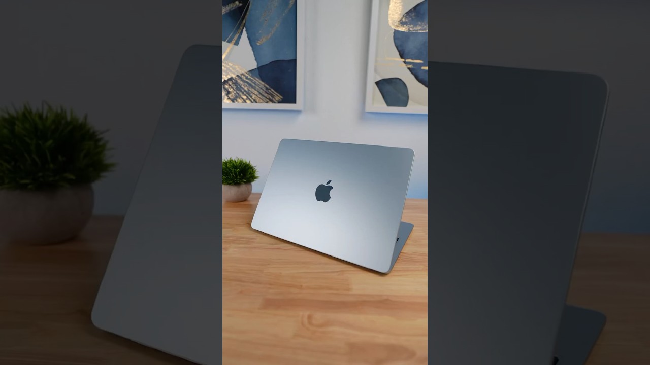 The Sky Blue MacBook Air M4 is here! 💙✨ #MacBookAirM4 #MacBookAir #SkyBlue #Apple #MacBook