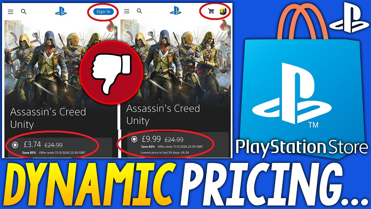 PlayStation is Testing DYNAMIC PRICING on the PSN Store - THIS IS TRASH!