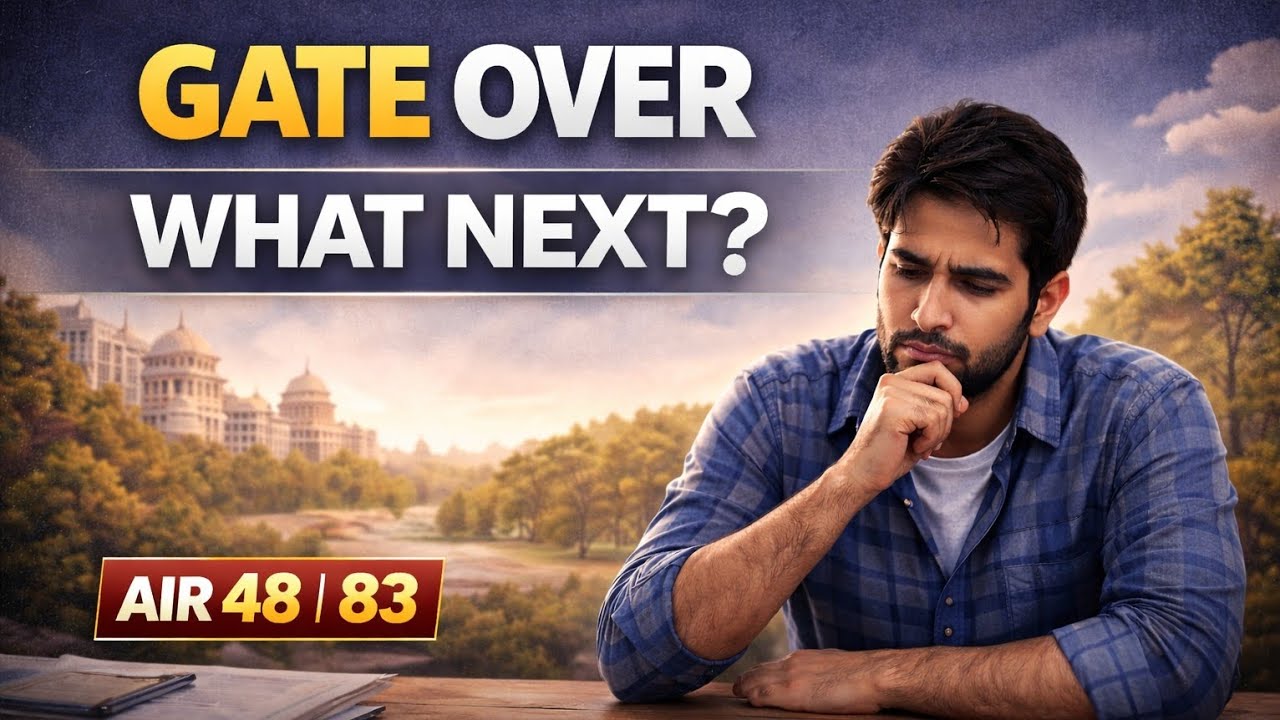 GATE is Over &mdash; What Next? | Honest Guidance by AIR 48 & 83