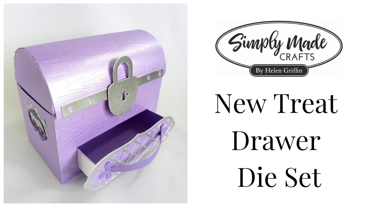 Simply Made Crafts | How to use the NEW Rectangle Treat Drawer Dies