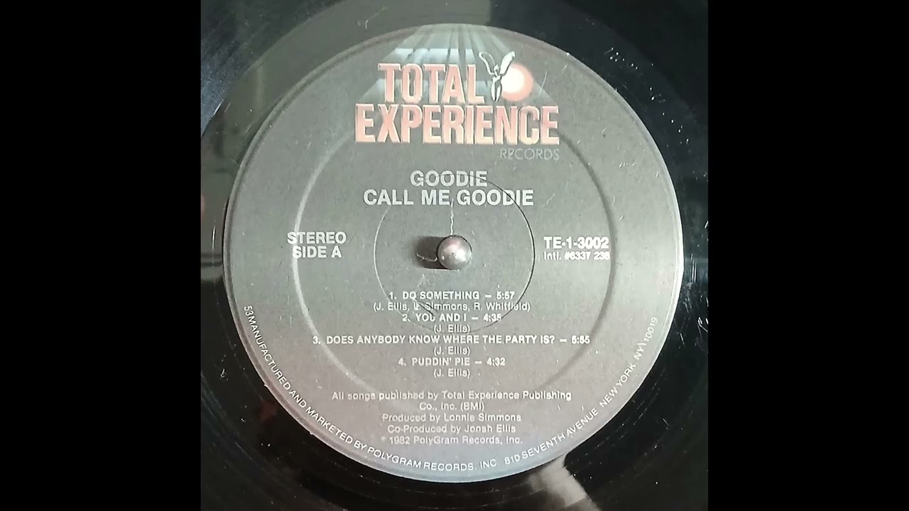 Goodie - Does Anybody Know Where The Party Is (1982)