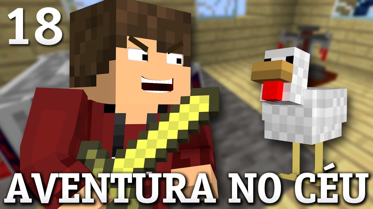 SACRIFIQUEI UMA GALINHA! - Aventura no Céu #18 - Minecraft Agrarian Skies