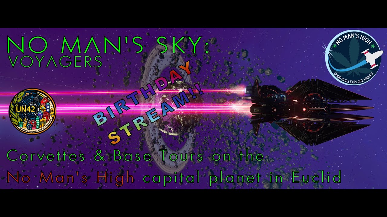 No Man's Sky: Base Visits and Corvette Show - Birthday Edition