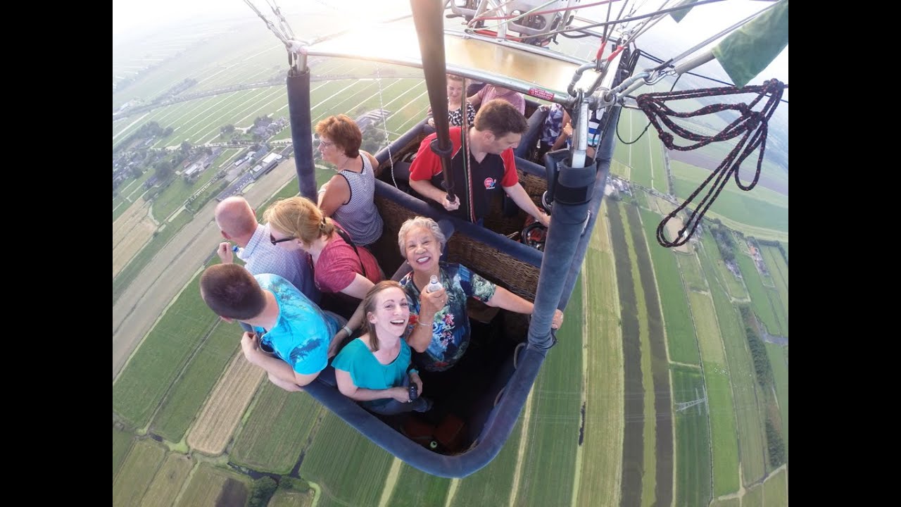 84 jaar en dan de luchtballon in