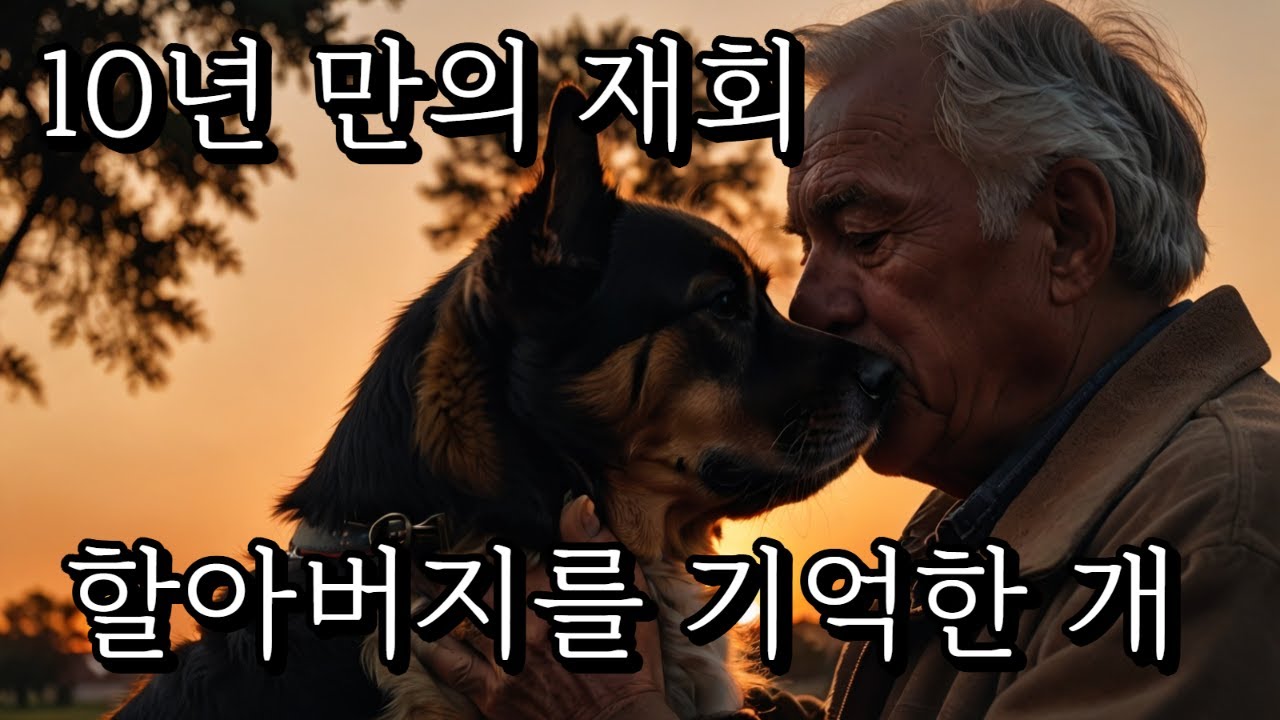 유기견이 치매 할아버지를 구한 사연ㅣ오디오북