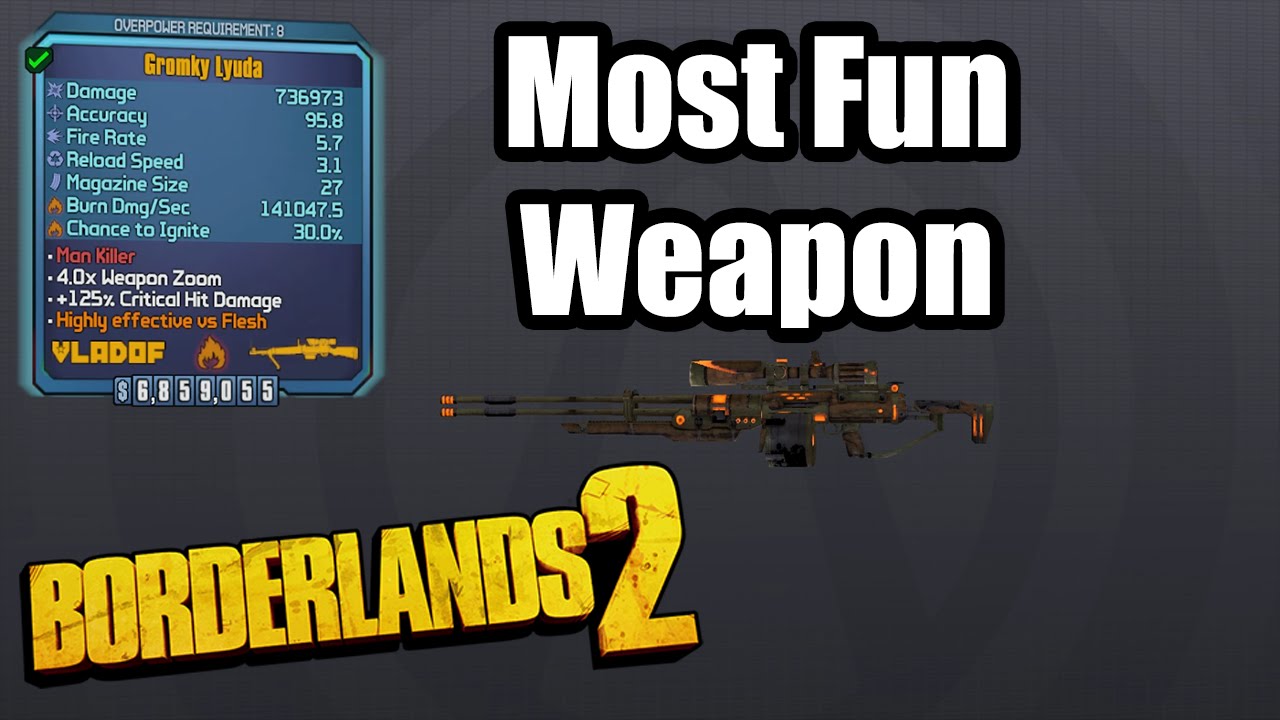 Borderlands 2: Most fun weapon in the game
