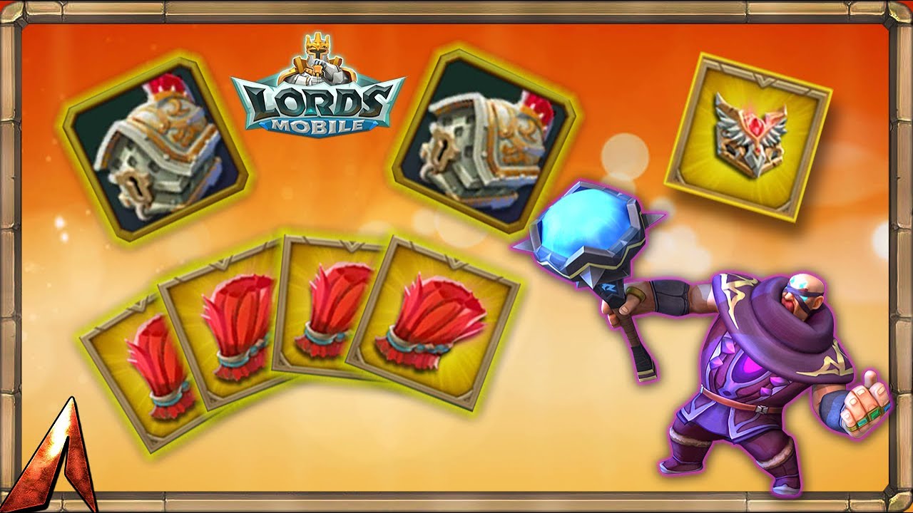 Opening 9000 Champion Boxes! Raining Gold Manes! Lords Mobile