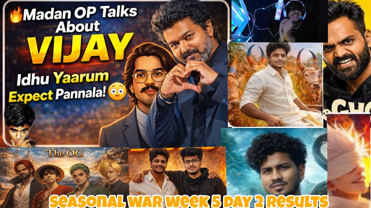 🔥 Madan OP Talks About Vijay 😳 | Idhu Yaarum Expect Pannala! #madan #botsquad #btswar 