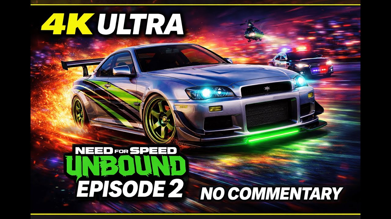 Need for Speed Unbound : Episode 2 | 4K Gameplay | No Commentary
