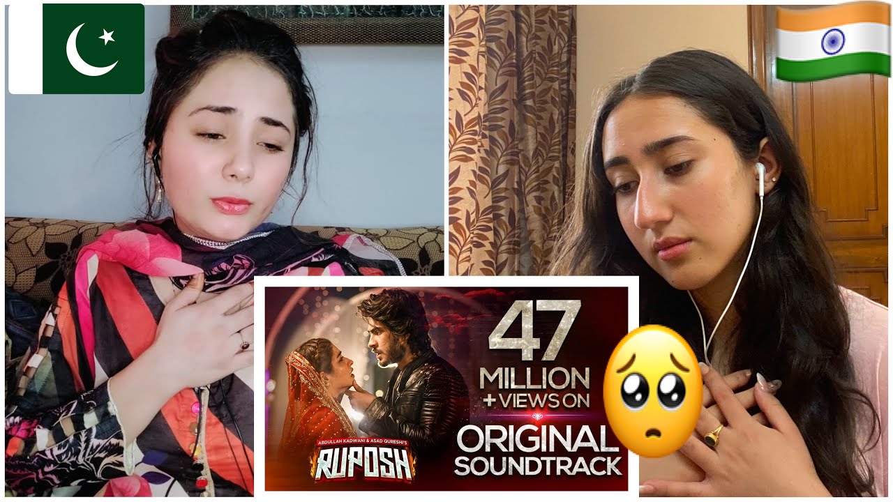 Indian & Pakistani Girls React to RuposhOst|Geo Entertainment | Haroon Kadwani | Kinza Hashmi |