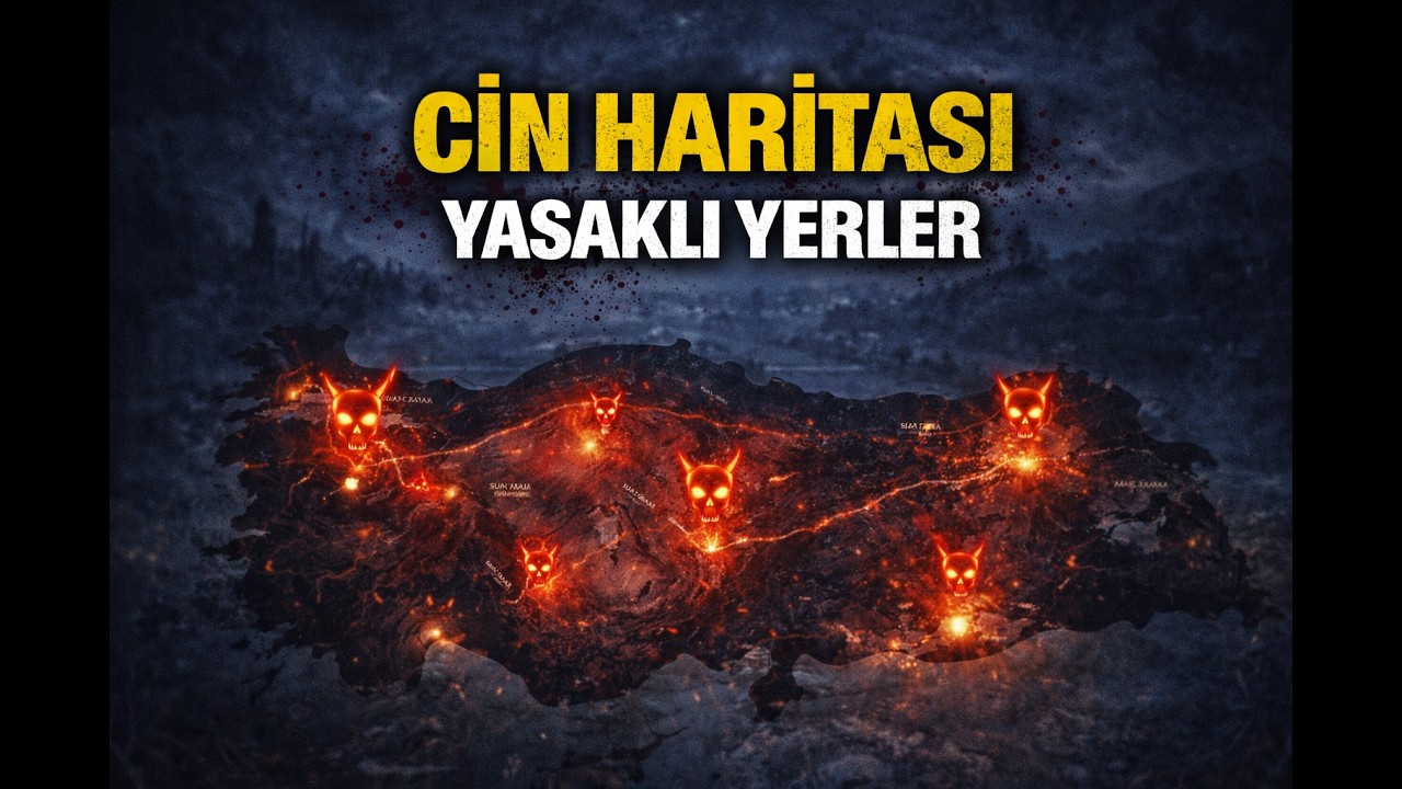 Yasaklı Coğrafyalar: Türkiye'nin Cin Haritası