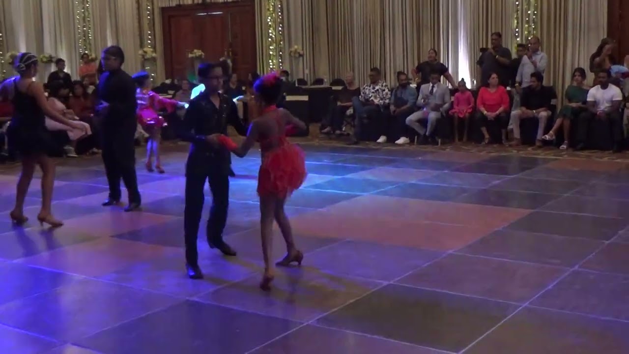 Feel the beat dance sport championship 2025 - Juniors Couple Cha Cha - Menula & Nikoshi - 5th Place