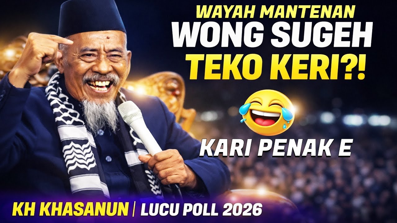 kh khasanun ponorogo, pengajian lucu jawa full terbaru, UREP IKI LAKON