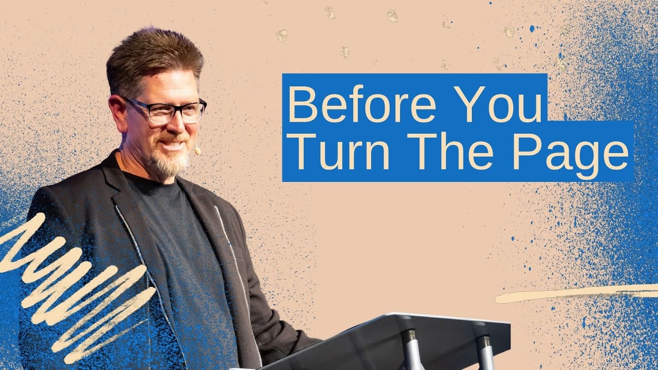 Before You Turn The Page | Pastor David Wright | Life Link Church